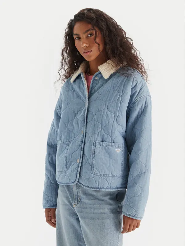 Roxy Roxy Prijelazna jakna Not So Basic ERJJK03675 Plava Regular Fit