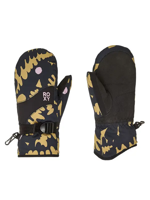 Roxy Roxy Rukavice za snowboard Jetty ERGHN03051 Crna