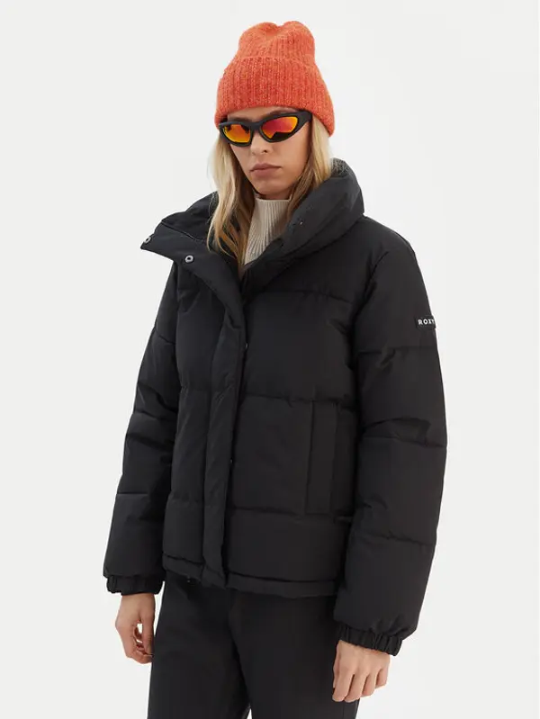 Roxy Roxy Skijaška jakna Snow Winter Rebel JK ERJTJ03545 Crna Regular Fit