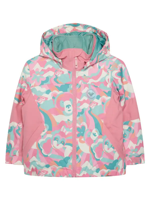Roxy Roxy Skijaška jakna Snowy Tale ERLTJ03025 Ružičasta Regular Fit