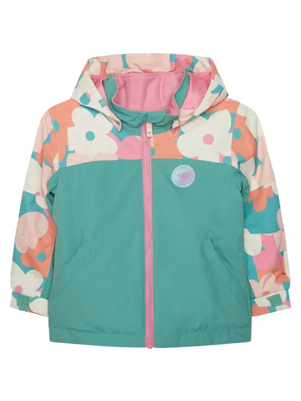 Roxy Roxy Skijaška jakna Snowy Tale ERLTJ03025 Zelena Regular Fit