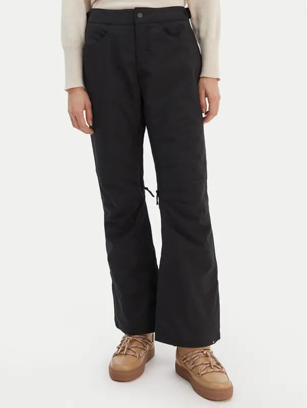 Roxy Roxy Snowboard hlače Backyard ERJTP03299 Crna Tailored Fit