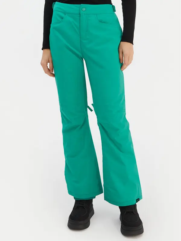 Roxy Roxy Snowboard hlače Backyard ERJTP03299 Zelena Tailored Fit