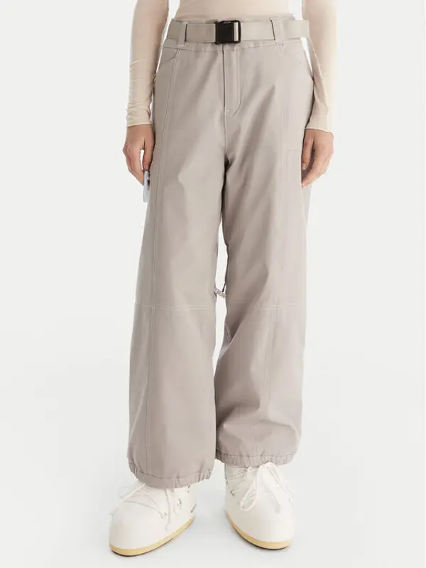 Roxy Roxy Snowboard hlače Chloe Kim PT ERJTP03300 Siva Relaxed Fit