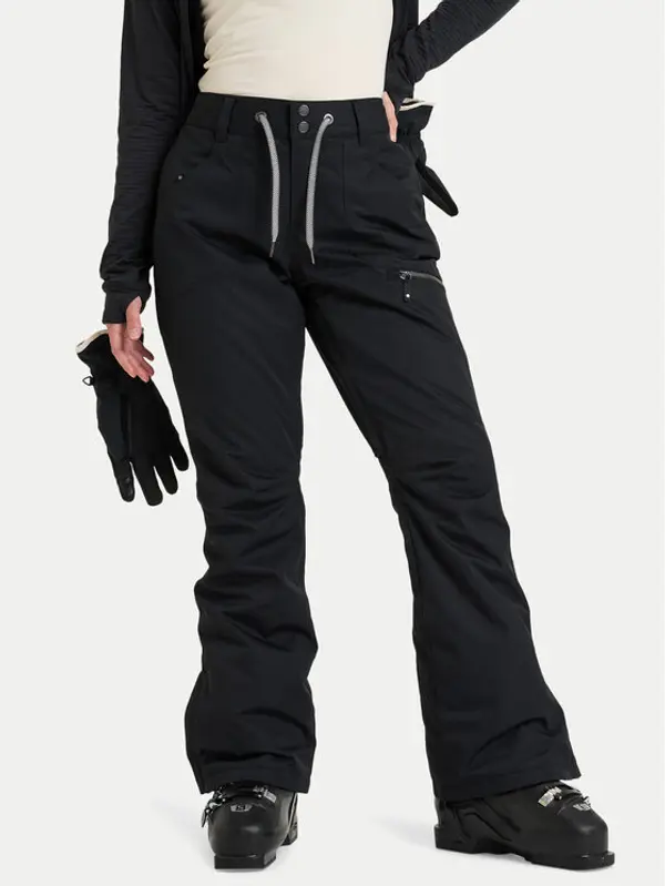 Roxy Roxy Snowboard hlače Nadia ERJTP03271 Crna Tailored Fit