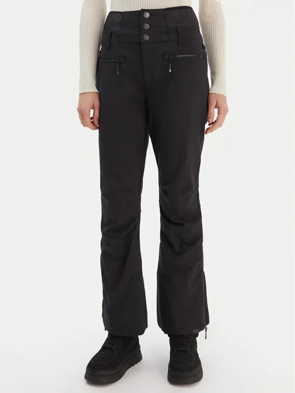 Roxy Roxy Snowboard hlače Rising High ERJTP03295 Crna Skinny Fit