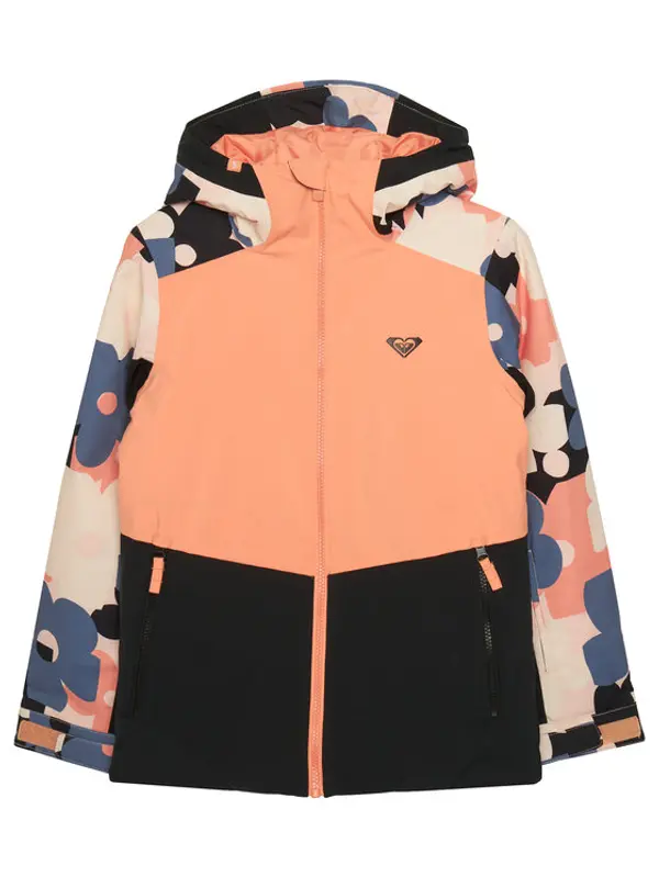Roxy Roxy Snowboard jakna Silverwinter ERGTJ03176 Koraljna Regular Fit