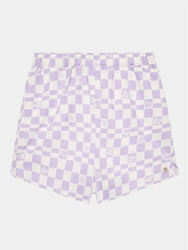 Roxy Roxy Sportske kratke hlače All Over Again ERGNS03137 Ljubičasta Relaxed Fit