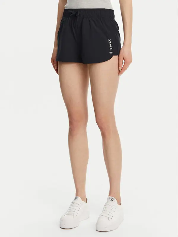 Roxy Roxy Sportske kratke hlače ERJBS03298 Crna Regular Fit