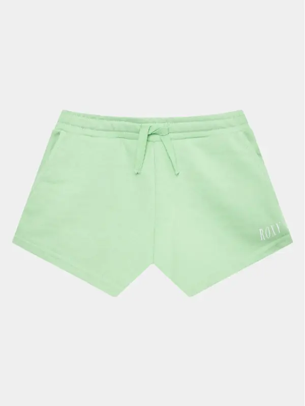 Roxy Roxy Sportske kratke hlače Happiness ERGFB03290 Zelena Regular Fit