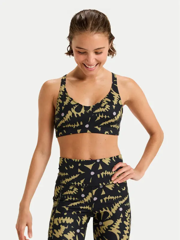 Roxy Roxy Sportski grudnjak Heart Into It Pt ERJKT04012 Crna