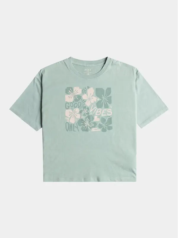 Roxy Roxy T-shirt Sun Fr Seas C Tees ERGZT04004 Plava Regular Fit