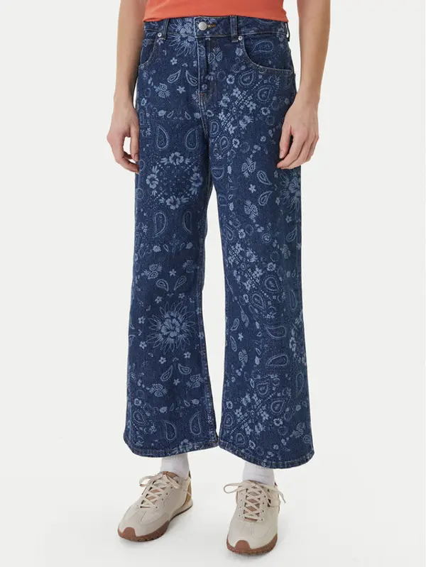 Roxy Roxy Traperice Boogie Night ERJDP03332 Plava Wide Leg