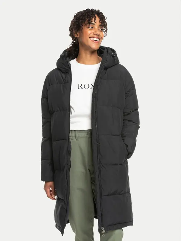 Roxy Roxy Zimska jakna Test Of Time ERJJK03513 Crna Regular Fit