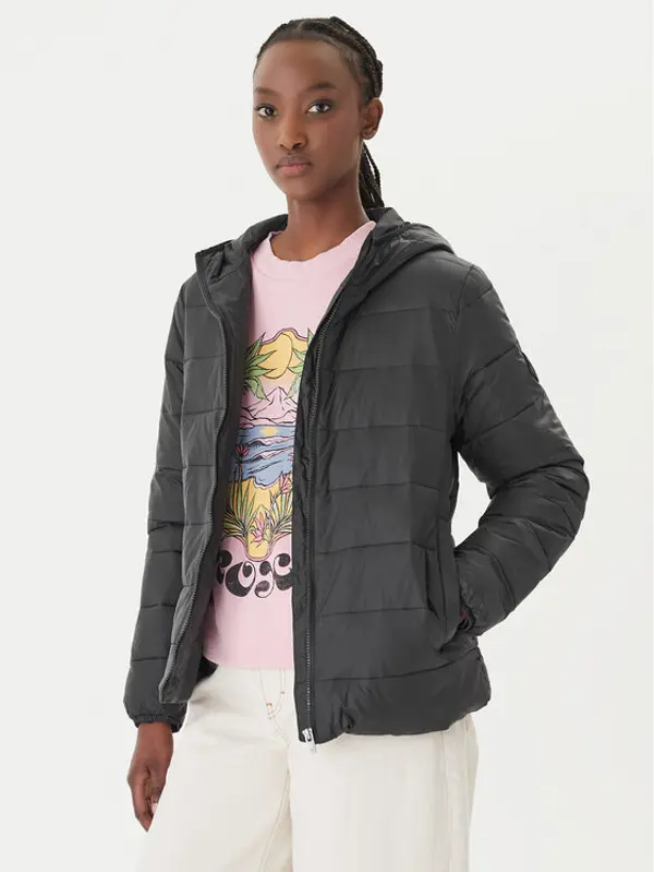 Roxy Roxy Zimska jakna Wind Bliss ERJJK03618 Crna Relaxed Fit