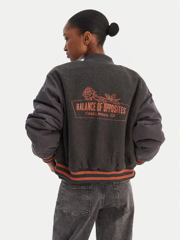 RVCA RVCA Bomber Ryan 23B163507 Siva Regular Fit
