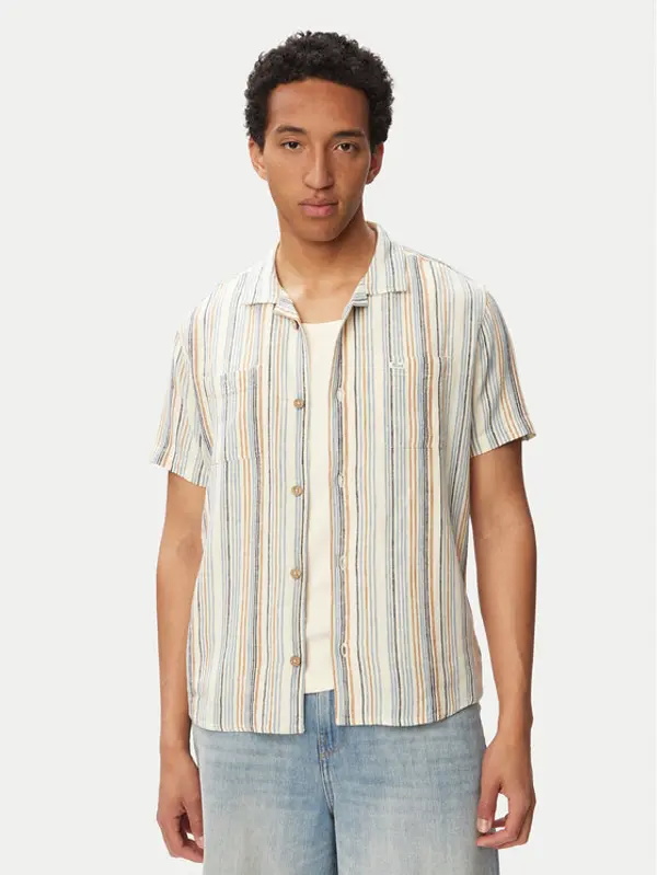 RVCA RVCA Košulja Exotica 23A041504 Krem Regular Fit
