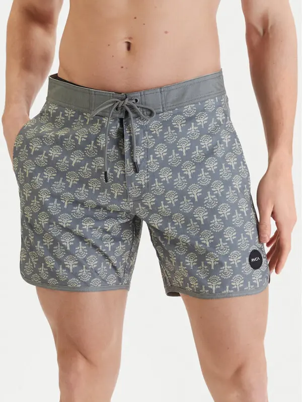 RVCA RVCA Kupaće gaće i hlače Freeport M1072RFT Siva Regular Fit