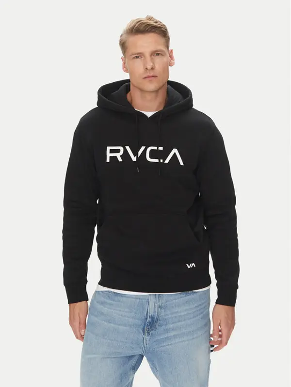 RVCA RVCA Majica dugih rukava AVYSF00223 Crna Regular Fit