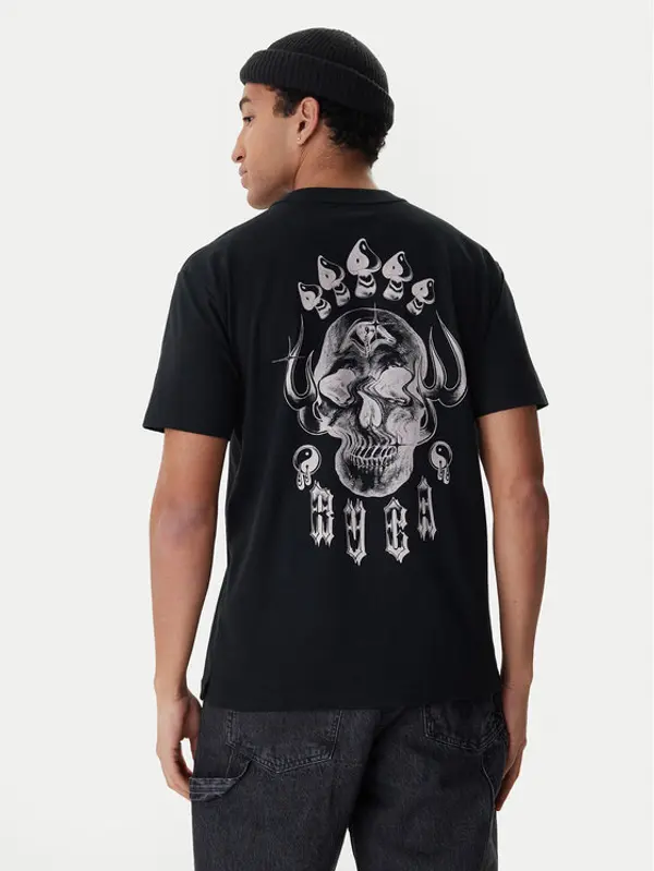 RVCA RVCA T-shirt All Seeing EVYZT00276 Crna Regular Fit