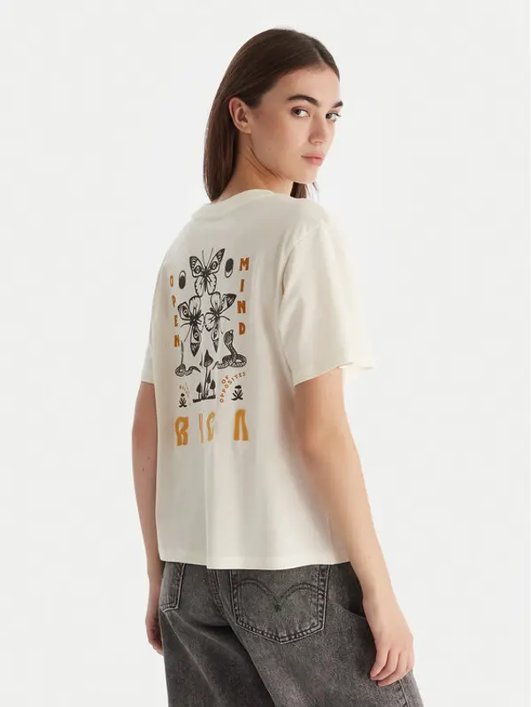 RVCA RVCA T-shirt EVJZT00164 Bijela Reglan Fit