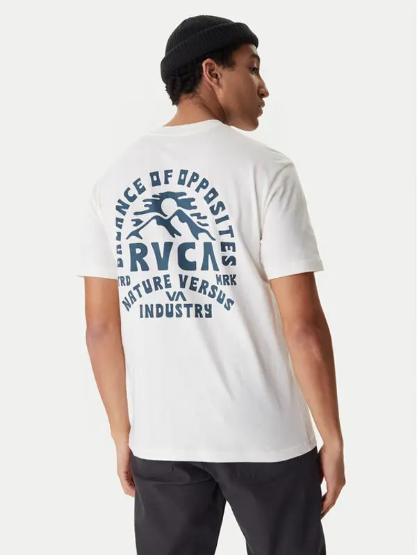 RVCA RVCA T-shirt EVYZT00297 Écru Regular Fit