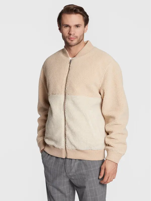 s.Oliver s.Oliver Bomber 2117853 Bež Regular Fit