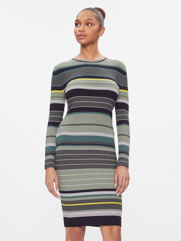 s.Oliver s.Oliver Džemper haljina 2134498 Šarena Slim Fit