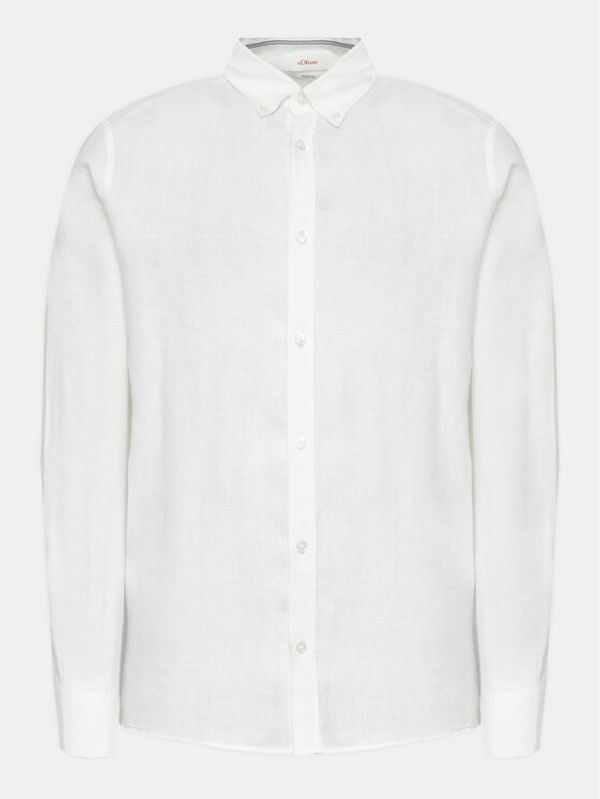 s.Oliver s.Oliver Košulja 2143570 Bijela Regular Fit