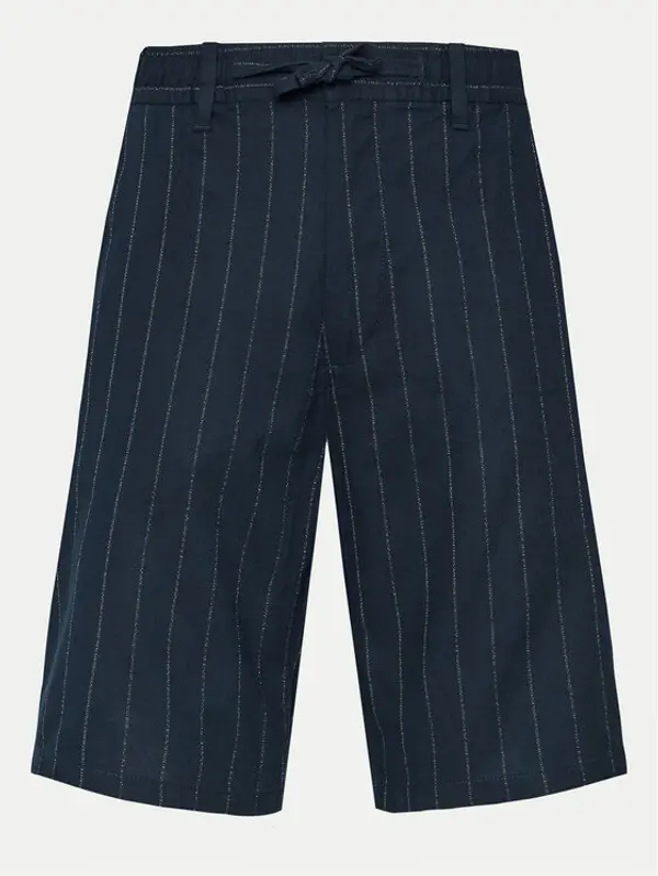s.Oliver s.Oliver Kratke hlače 2143831 Tamnoplava Relaxed Fit