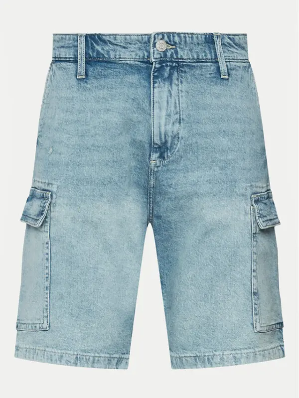 s.Oliver s.Oliver Kratke traperice 2144355 Plava Relaxed Fit