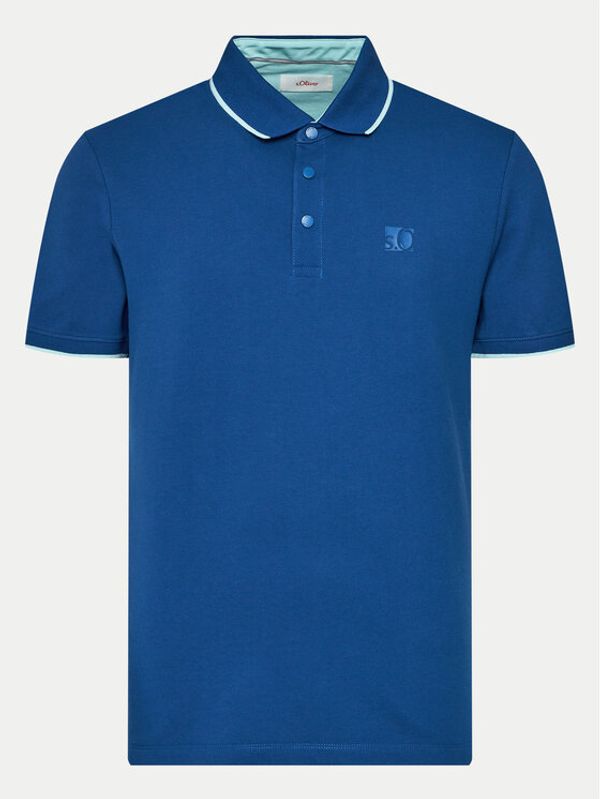 s.Oliver s.Oliver Polo 2141237 Plava Regular Fit