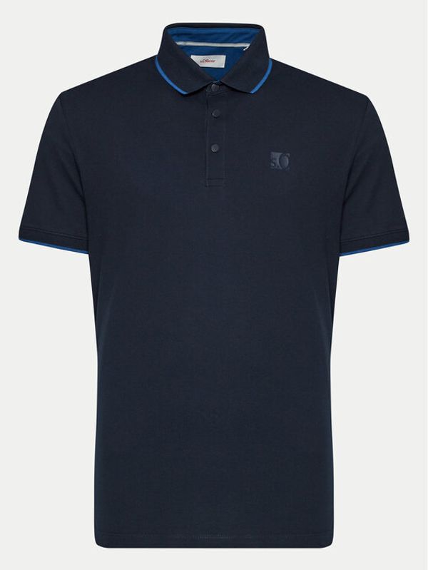 s.Oliver s.Oliver Polo 2141237 Tamnoplava Regular Fit