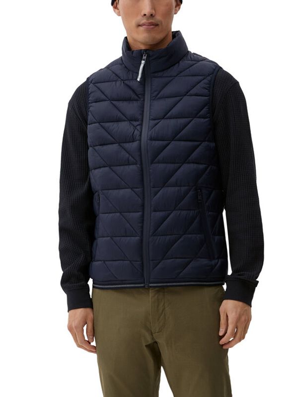 s.Oliver s.Oliver Prsluk 2125741 Tamnoplava Regular Fit