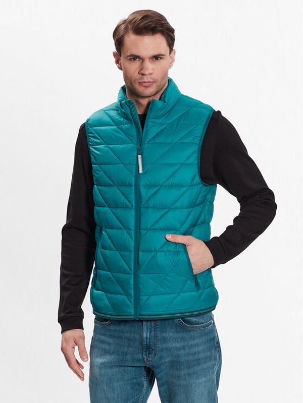 s.Oliver s.Oliver Prsluk 2125741 Zelena Regular Fit