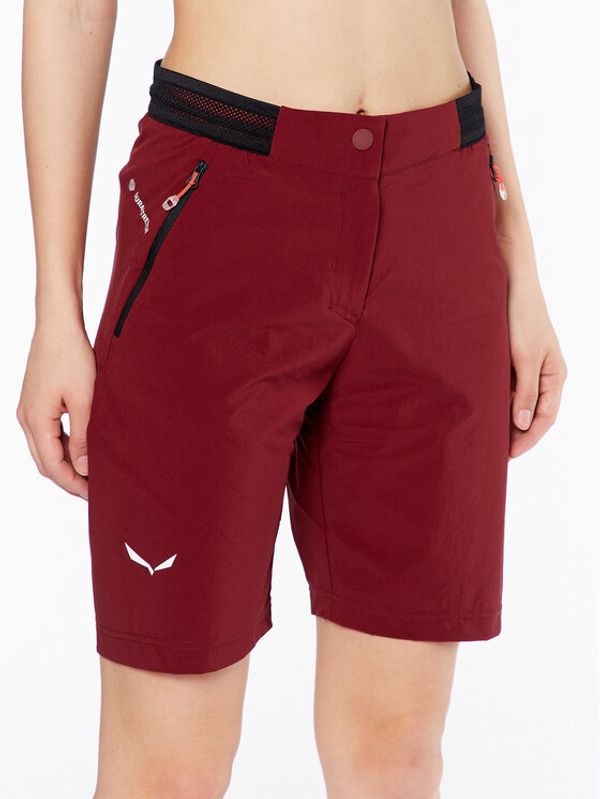 Salewa Salewa Kratke hlače Pedroc 28602 Tamnocrvena Regular Fit