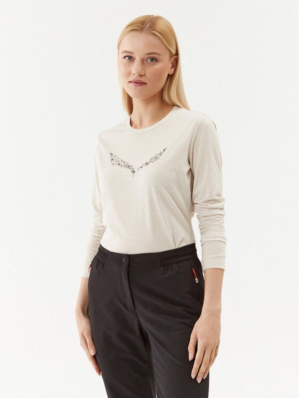 Salewa Salewa Majica 027341 Bež Regular Fit