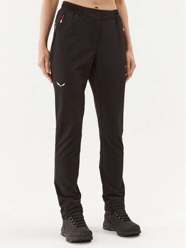 Salewa Salewa Outdoor hlače 028705 Crna Regular Fit