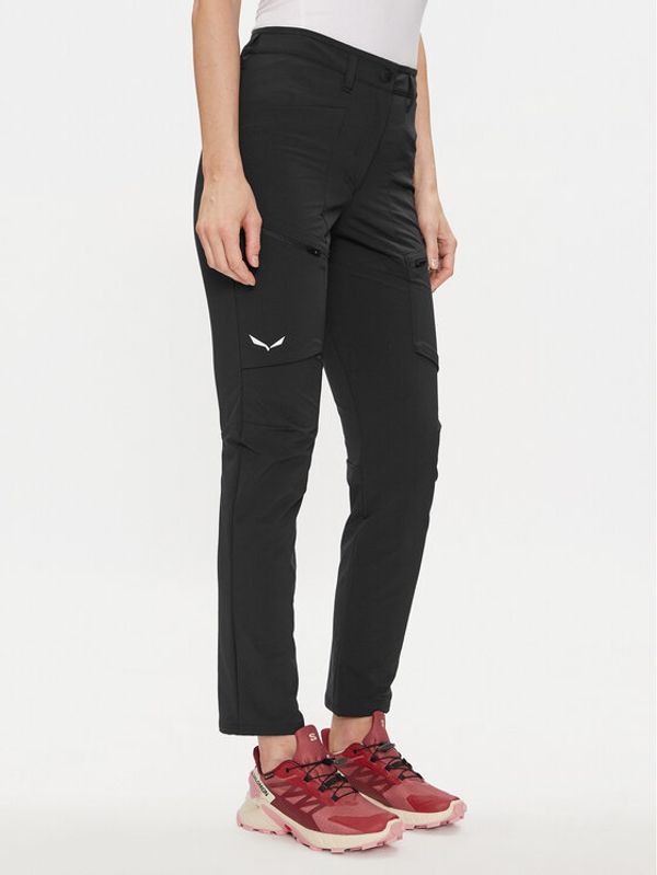 Salewa Salewa Outdoor hlače Puez 28311 Crna Regular Fit