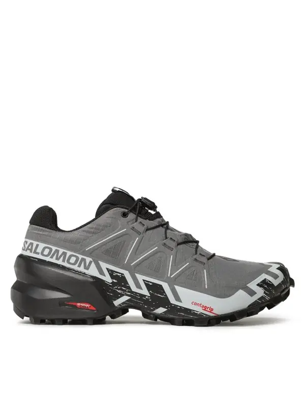 Salomon Salomon Tenisice za trčanje Speedcross 6 L41738000 Siva