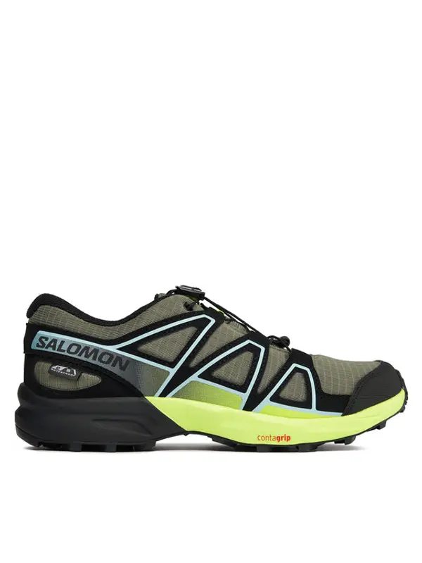 Salomon Salomon Tenisice za trčanje Speedcross Climasalomon™ Waterproof L47278900 Zelena