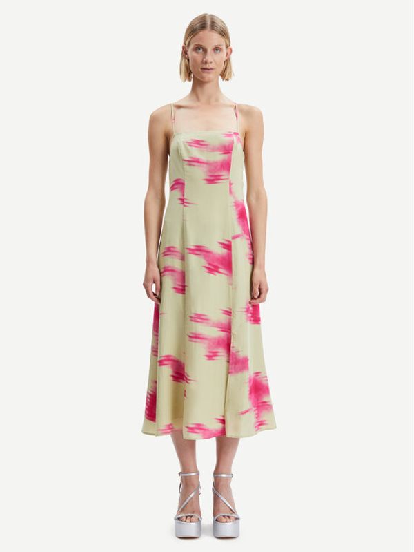 Samsøe Samsøe Samsøe Samsøe Haljina za svaki dan Annah F23100152 Zelena Regular Fit