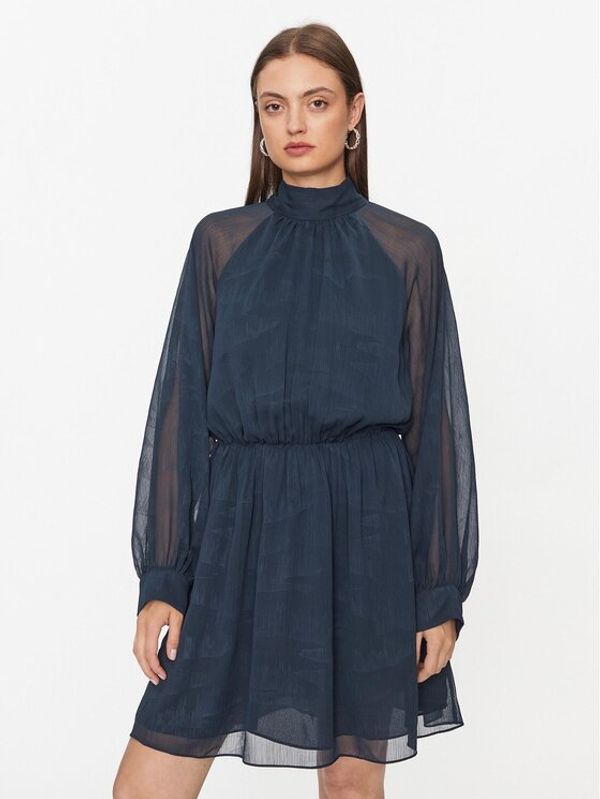 Samsøe Samsøe Samsøe Samsøe Haljina za svaki dan Ebbali F23200101 Tamnoplava Regular Fit