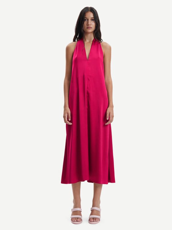 Samsøe Samsøe Samsøe Samsøe Koktel haljina Cille F23100174 Crvena Regular Fit