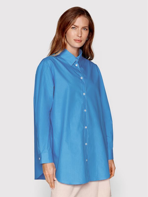 Samsøe Samsøe Samsøe Samsøe Košulja Haley F22200082 Plava Regular Fit