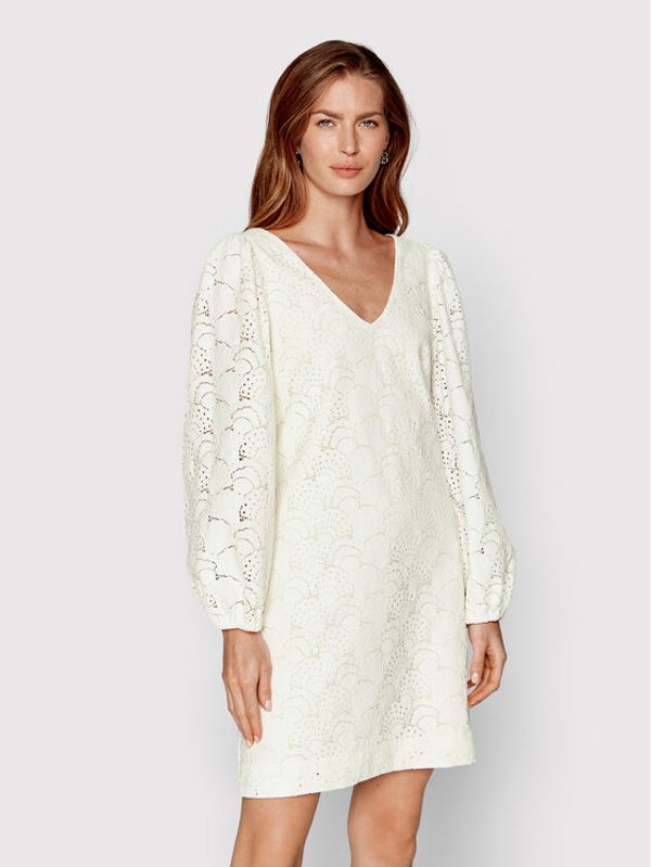 Samsøe Samsøe Samsøe Samsøe Ljetna haljina Anain F22200158 Bijela Regular Fit