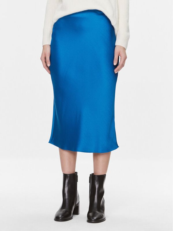 Samsøe Samsøe Samsøe Samsøe Midi suknja Agneta F22300195 Plava Regular Fit