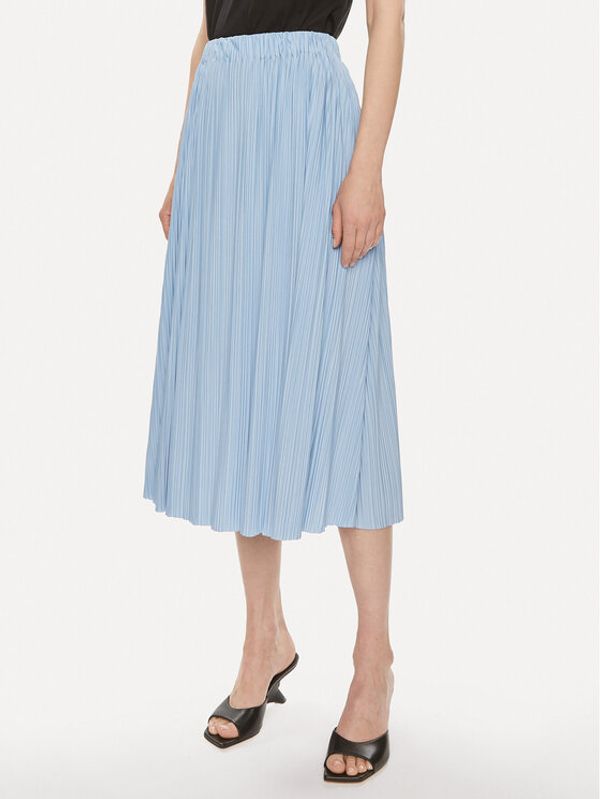 Samsøe Samsøe Samsøe Samsøe Plesirana suknja Uma F18303206 Svijetloplava Regular Fit