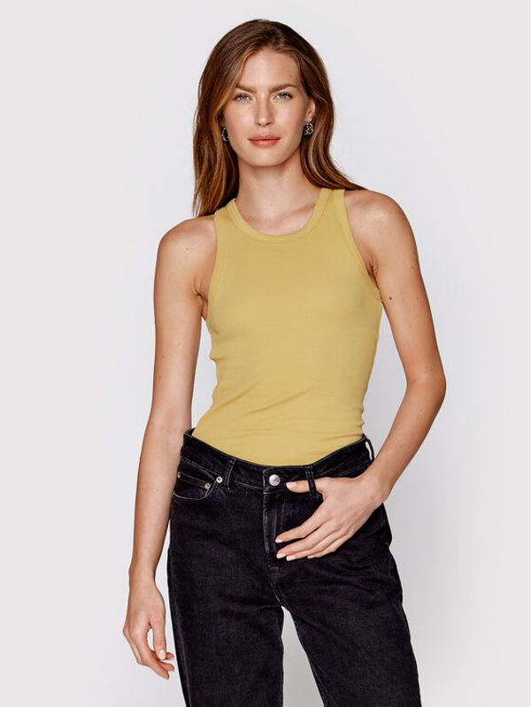 Samsøe Samsøe Samsøe Samsøe Top Alexo F00001111 Smeđa Slim Fit