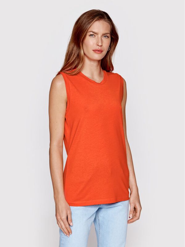 Samsøe Samsøe Samsøe Samsøe Top Alva F22100023 Narančasta Regular Fit